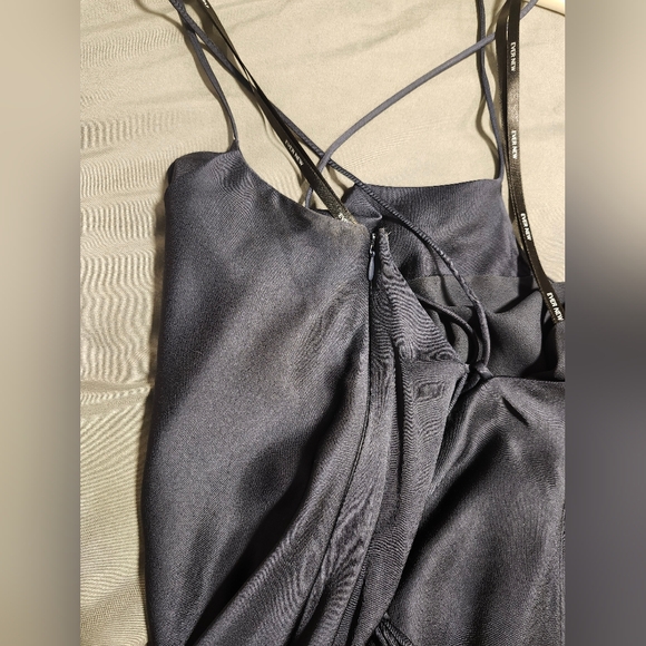 Worn once EverNew navy slip dress - Picture 8 of 9